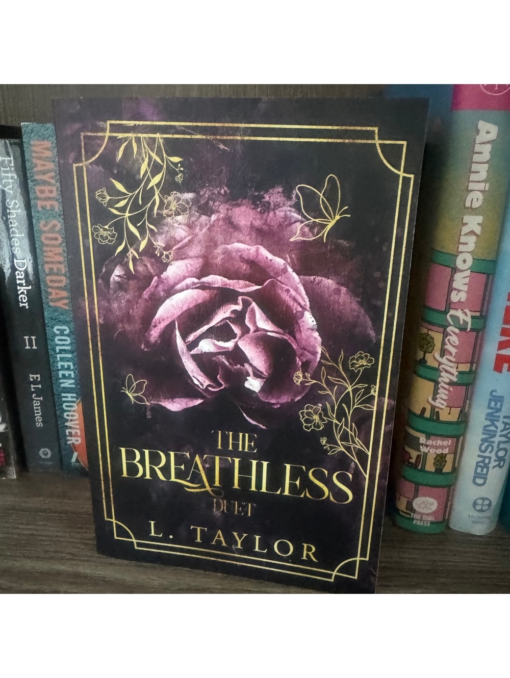 The Breathless Duet by L. Taylor - Paperback Romance Novel